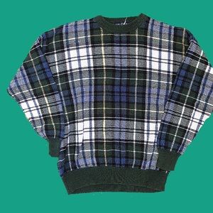 Plaid nautica sweater